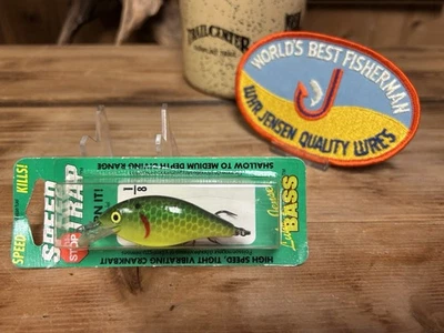 Vintage Luhr Jensen Pre Rapala Speed Trap 1/8 oz. Color 528 Bass Fishing Lure - Image 1 of 4
