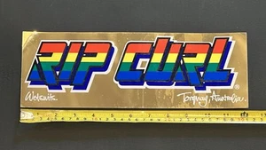 Nos 1980’s Rip Curl Sticker 30x10cm - Picture 1 of 2