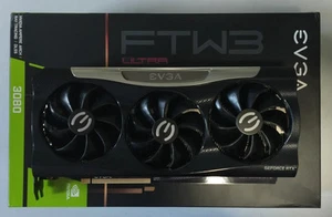 EVGA GeForce RTX 3080 FTW3 ULTRA GAMING 10GB GDDR6X Nvidia Graphics Card. - Bild 1 von 12