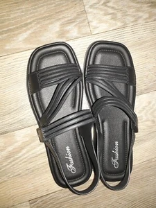 (m124) Fashion Sandaletten Gr. 37/38 - Bild 1 von 3