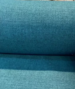 Peacock Turquoise Upholstery Penelope Chenille Fabric By The Yard - Picture 1 of 8