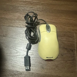 Microsoft Wheel Mouse Óptico USB y PS/2 Ratón Compatible - Imagen 1 de 7