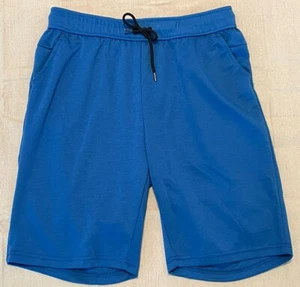 Blu Rock New York Men's Zip Pocket Jogger Sweat Shorts Blue Size Large Baggy NWT - Picture 1 of 17