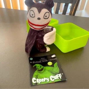 Disney The Nightmare Before Christmas Gruselmanschette Vampir Grusel Teddybär schwarz - Bild 1 von 8