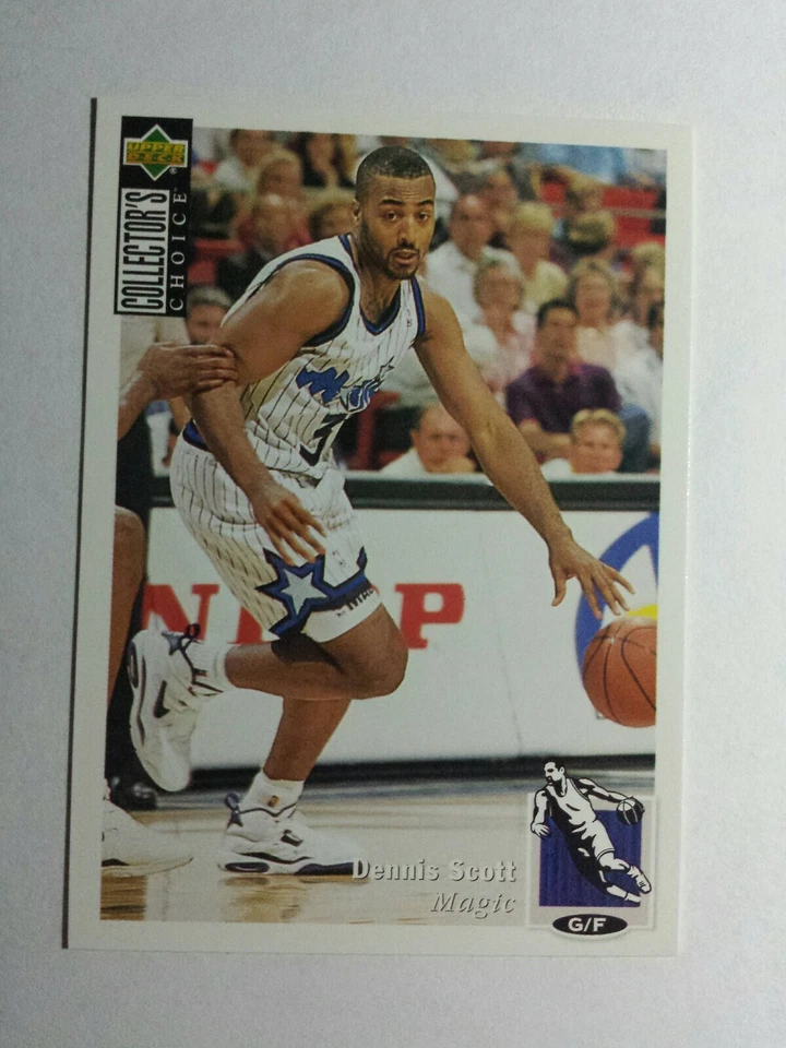 丹尼斯·斯科特 1994 - 95 UPPER DECK 收藏家选择篮球卡 # 81 D1507 — 第 1/1 张图片