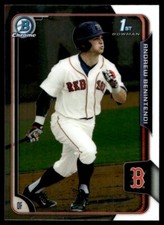 2015 Bowman Draft Picks & Prospects Chrome Andrew Benintendi G38 Boston Red Sox