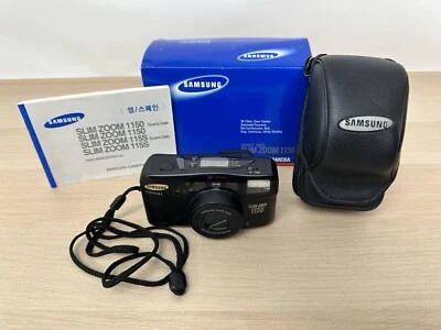 Cámara fotográfica compacta Samsung Slim Zoom 1150 35 mm con caja original y manual Foto 1 de 4
