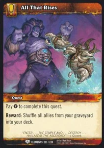 World of Warcraft TCG All That Rises - War of the Elements 203/220 - Picture 1 of 2