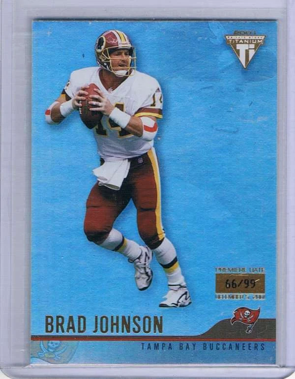 2001 Titanium Premiere Date #132 Brad Johnson  - Image 1 of 1
