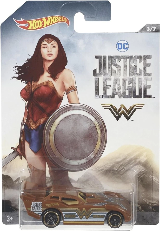 HOT WHEELS VOITURE WONDER WOMAN LA LIGUE DES JUSTICIERS DWD03 - Photo 1/1