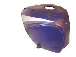 Suzuki Gsxr 1300 Hayabusa 99-07 Top Sellerie Gasolina Gas Tanque Cubierta Azul - Imagen 1 de 1