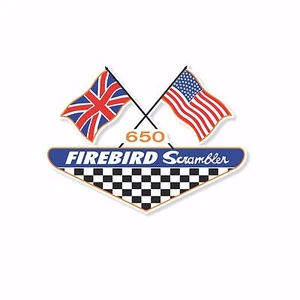 British BSA FIREBIRD SCRAMBLER 650 Motorrad Aufkleber Aufkleber - Bild 1 von 1