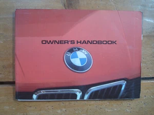 BMW 528e 1982 manual del propietario - Imagen 1 de 6