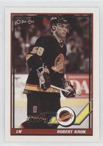 1991-92 O-Pee-Chee Robert Kron #52