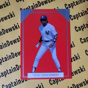 DEION SANDERS 1989 Premier Player Silver Edition Serie 4 (sin licencia) PR7000 RC - Imagen 1 de 6
