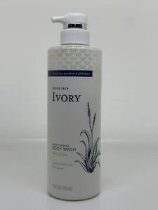 NEW Ivory Moisturizing Body Wash Hint Of Aloe 17.9 Fl Oz Sensitive Skin Pump - Picture 1 of 5