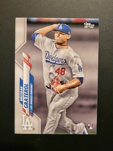 2020 Topps   Brusdar Graterol Rookie #434 Los Angeles Dodgers Baseball Card