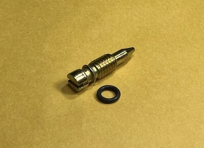 80-81 Kawasaki KZ250 LTD CSR 250 KZ250D Carburetor Float Bowl Drain Screw Bolt - Image 1 of 2