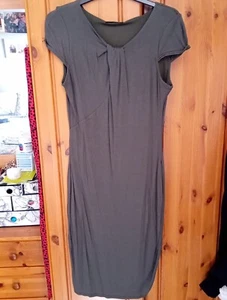 Ladies Khaki Green Jane Norman Dress Size 12 - Picture 1 of 6