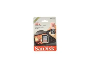 SanDisk Ultra 16 GB Class 10/UHS-I SDHC SDSDUNC016GAN6IN - Picture 1 of 6