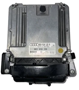 2007 Audi A4 Engine Computer Control Unit ECU ECM OEM 8E1910115 - Picture 1 of 4