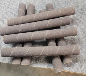 1" x 9" 40 Grit  grit sanding sleeves  (8sleeves) - Picture 1 of 2