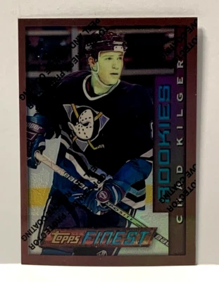 Chad Kilger 1995-96 Topps Finest Refractor RC #81 - Image 1 of 2