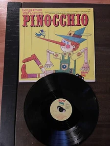 Vintage Disney Pinocchio Lp - Picture 1 of 2