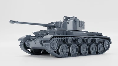 WW2 UK CRUISER TANK, COMET I (A34), 3D PRINTED, MANY SCALES AVAILABLE - Image 1 of 4