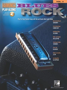 Blues Rock Harmonica Play-Along Vol 3 Harp Sheet Music Songs Book Online Audio - Picture 1 of 1