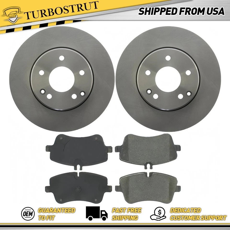 Kit de pastillas de freno delanteras OE para Mercedes-Benz C240 2001-2005 2,6 L Foto 1 de 2