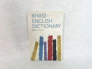 Khasi - English Dictionary Singh U Nissor 2013 Reprint Edition - Bild 1 von 5