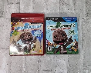Little Big Planet 1 &2 (Sealed & Near Mint) GOTY & Special Edition Sony PS3 - Bild 1 von 7