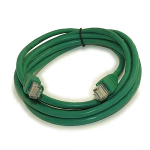 Cable de conexión Ethernet RJ45 7 pies Cat6 trenzado sin enganches arrancado VERDE - Imagen 1 de 2