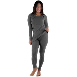 Funktionsunterwäsche Thermounterwäsche Damen Set Merinowolle Unterhemd Unterhose - Bild 1 von 20
