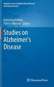 Studies on Alzheimer's Disease by Patrizia Mecocci (English) Hardcover Book - Picture 1 of 1