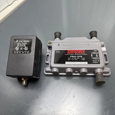 ANTRONIX FRA1-1510 CABLE TV BOOSTER AMP Forward/Return Amplifier HD COAXIAL COAX - Image 1 of 4