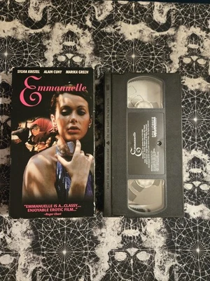 Emmanuelle Erotic Cult Sylvia Kristel, Alain Curry VHS 1998 Fox Lorber  - Image 1 of 2