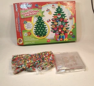 Perler Advent Christmas Countdown Calendar Fused Bead Kit. New Open Box - Picture 1 of 14