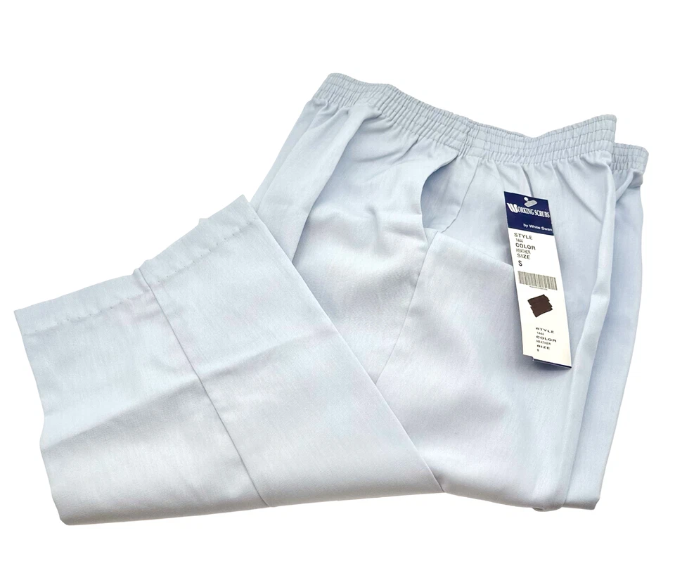 Pantalones Médicos Working Scrubs by White Swan Pull-On Cintura Elástica 2 Bolsillos, 1444 Foto 1 de 1