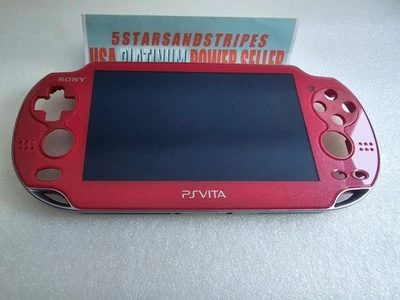OEM SONY PS Vita PSV 1000 OLED Touch Screen Display Digitizer Replacement - RED - Image 1 of 4