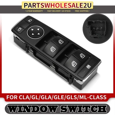 Master Power Window Switch for Mercedes-Benz C117 X166 W166 CLA250 GL350 ML350 - Image 1 of 4