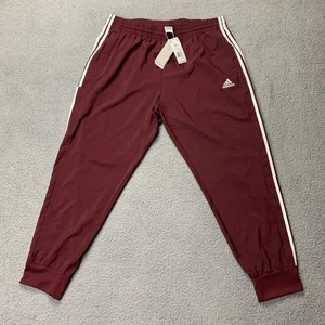 Adidas Activewear Hose Herren Shadow Red 2XL Polyester Jogginghose - Bild 1 von 12