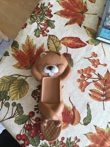 Avon Barney Biber schwimmende Seifenschale Halter Sammlerstück Vintage 70er Natur - Bild 1 von 2