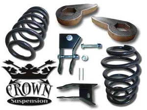 2000-06 3/4" Lowering Kit Coils Springs Tahoe Yukon Escalade Avalanche Suburban - Picture 1 of 1