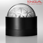 Tenga Geo Glacier - Elegant Stroker With Drying Stand - Reversible Male Massager