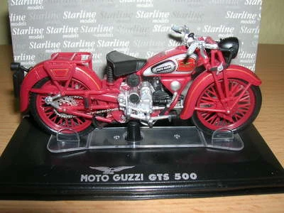 Starline Moto Guzzi GTS 500 / GTS 500 rot red 1:24 Motorrad Motorbike Neu + OVP - Bild 1 von 3