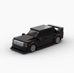 Mercedes-Benz W201 | Black | Building Brick Set MOC - 164 Pieces UK - Picture 1 of 9
