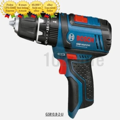 Bosch GSB 10.8-2-LI Hammer Drill Bare Tool Cordless max-1300RPM 10.8V- Body Only - Image 1 of 2