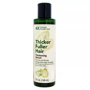 4X Thicker Fuller Hair Hair Thickening Serum Advanced Thickening Solution - 5oz  - Picture 1 of 6